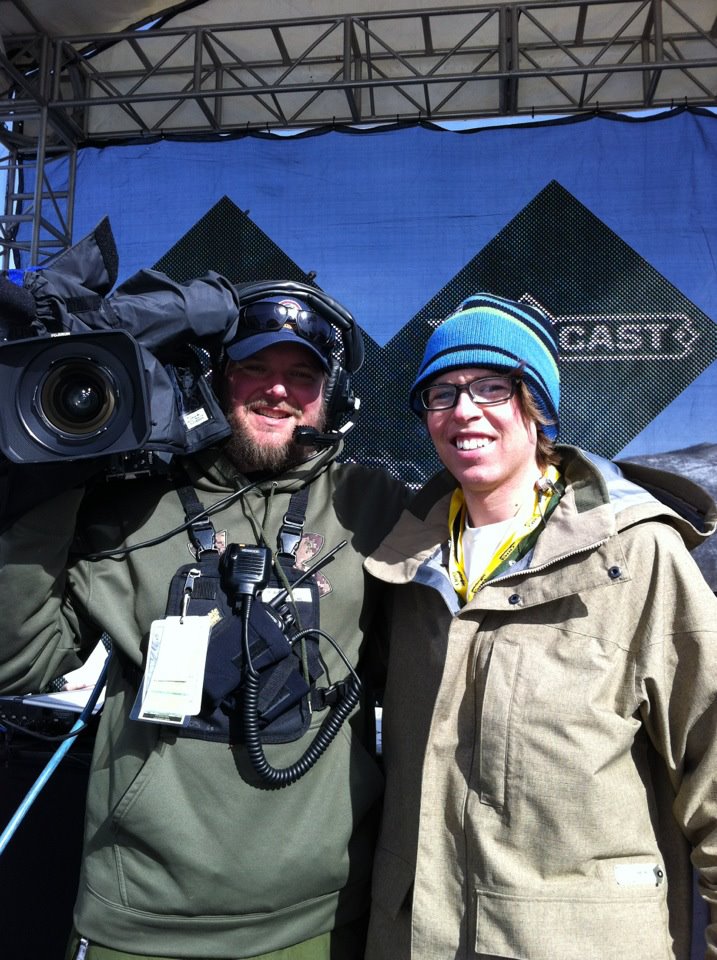Corby Anderson and Kevin Pearce